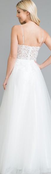 New formal wedding gown evening bridal dress - Picture 5 of 7